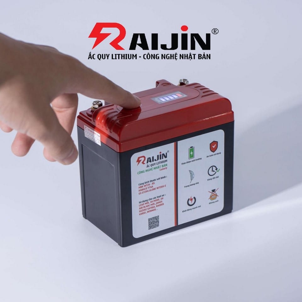 Ắc quy Lithium - lựa chọn tối ưu cho xe máy