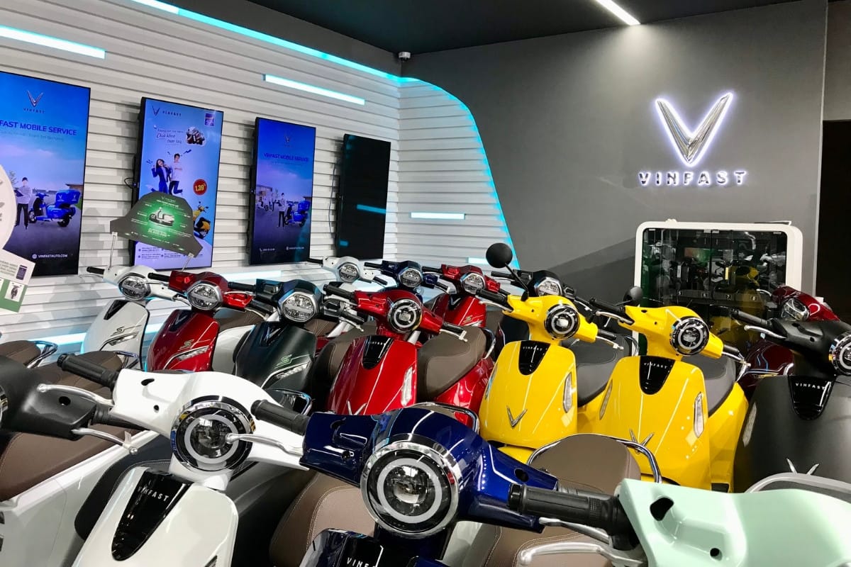 Bản đồ hệ thống phân phối xe điện VinFast trên toàn Hà Nội