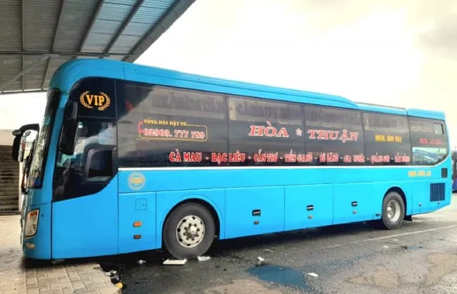 Bản đồ tuyến đường xe Bình Dương Cà Mau