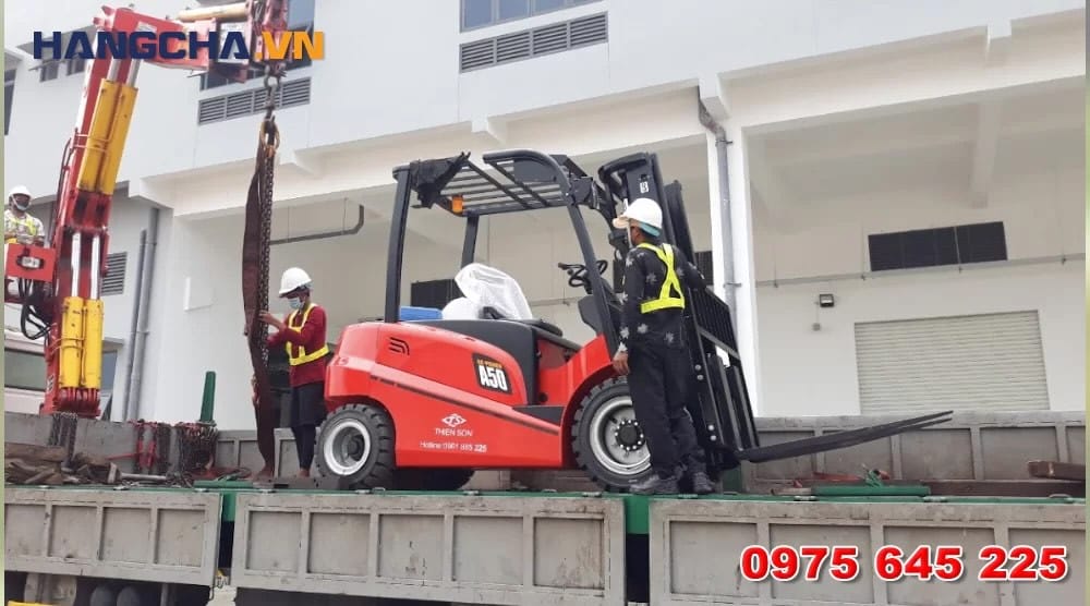 Bảng giá tham khảo cho các dòng xe nâng điện 5 tấn