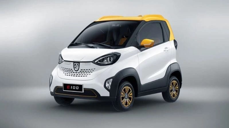 Baojun E100 xe điện mini 2 chỗ giá rẻ hiệu quả
