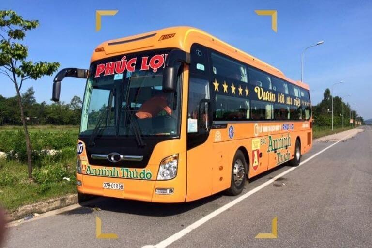 Bên ngoài xe Hà Nội Nghệ An Phúc Lợi với thiết kế chuyên nghiệp