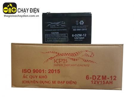 Bình ắc quy KPB 12V-12Ah chuyên dùng cho xe đạp điện