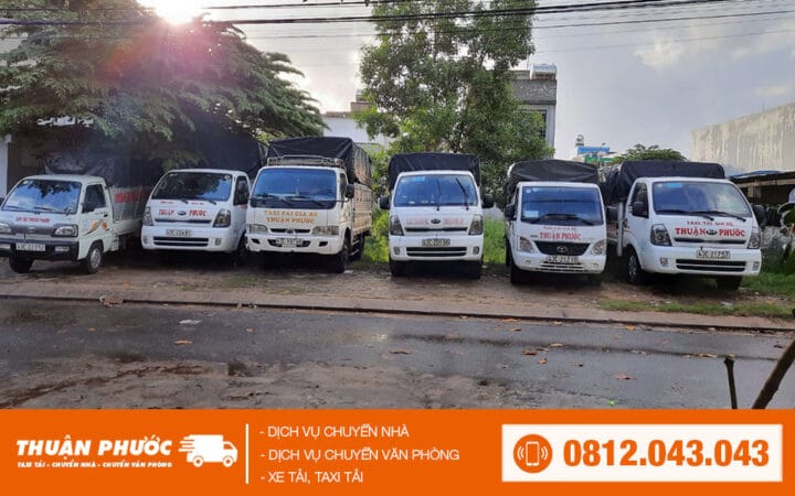 Các loại xe chở hàng Đà Nẵng đa dạng