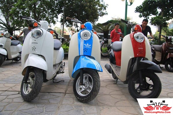 Các lựa chọn màu sắc trên dòng xe Scoopy 50cc