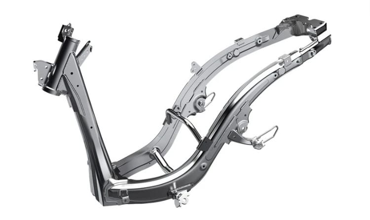 Công nghệ khung xe eSAF dập laser của Honda SH 125i