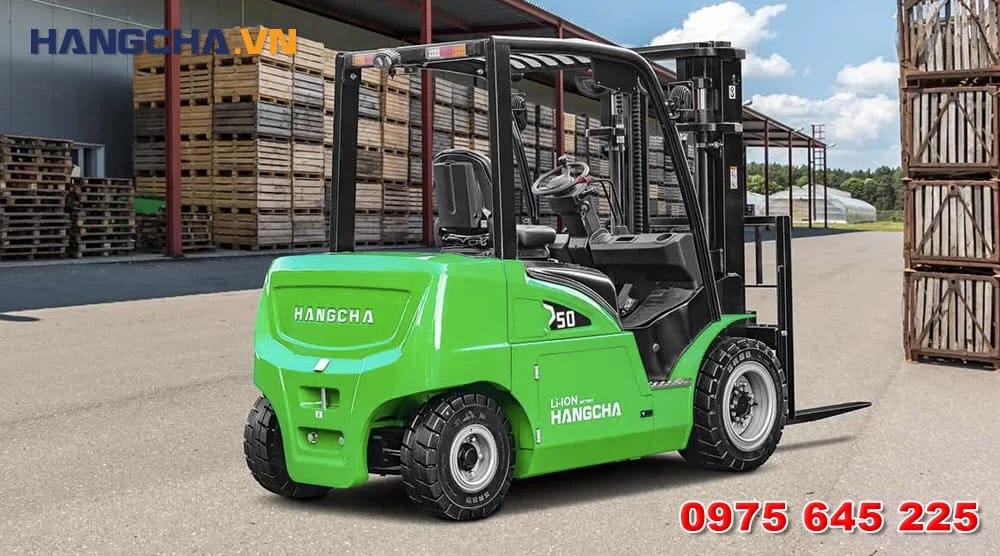 Công nghệ pin lithium-ion 80V trên xe nâng điện 5 tấn