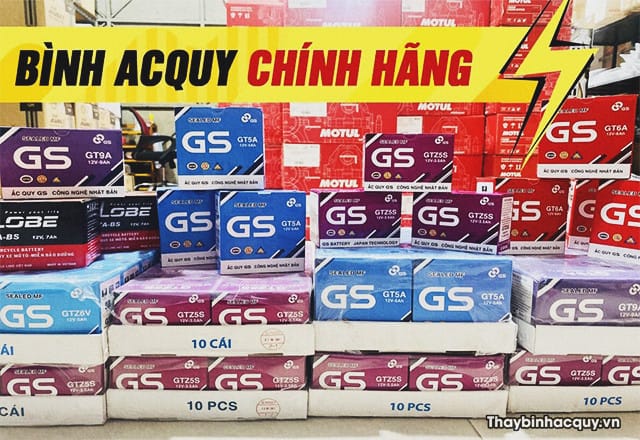 Cửa hàng chuyên cung cấp ắc quy xe máy chính hãng