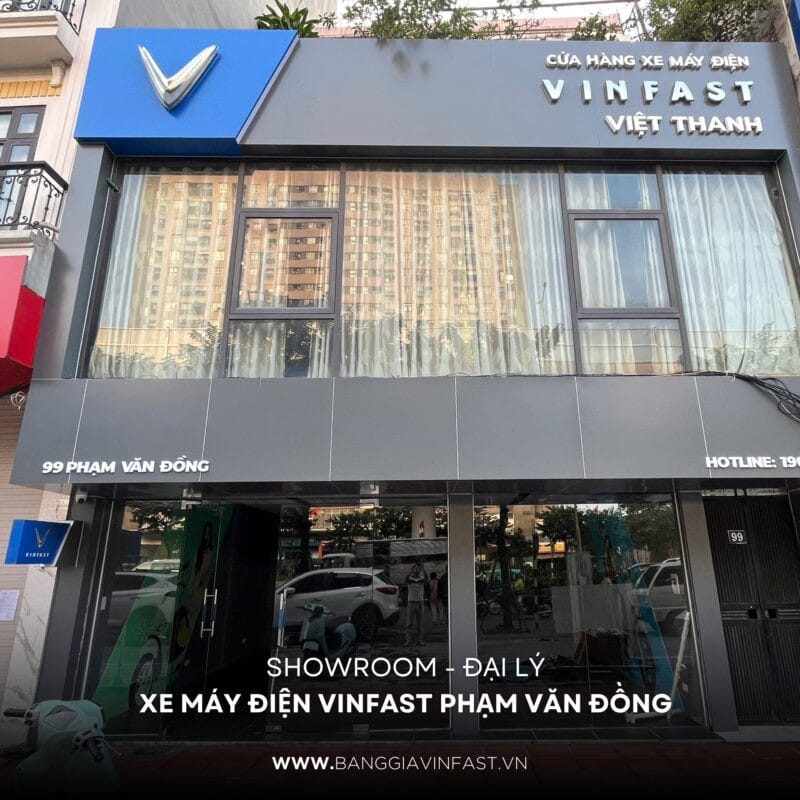 Đại lý xe điện VinFast Phạm Văn Đồng, Bắc Từ Liêm