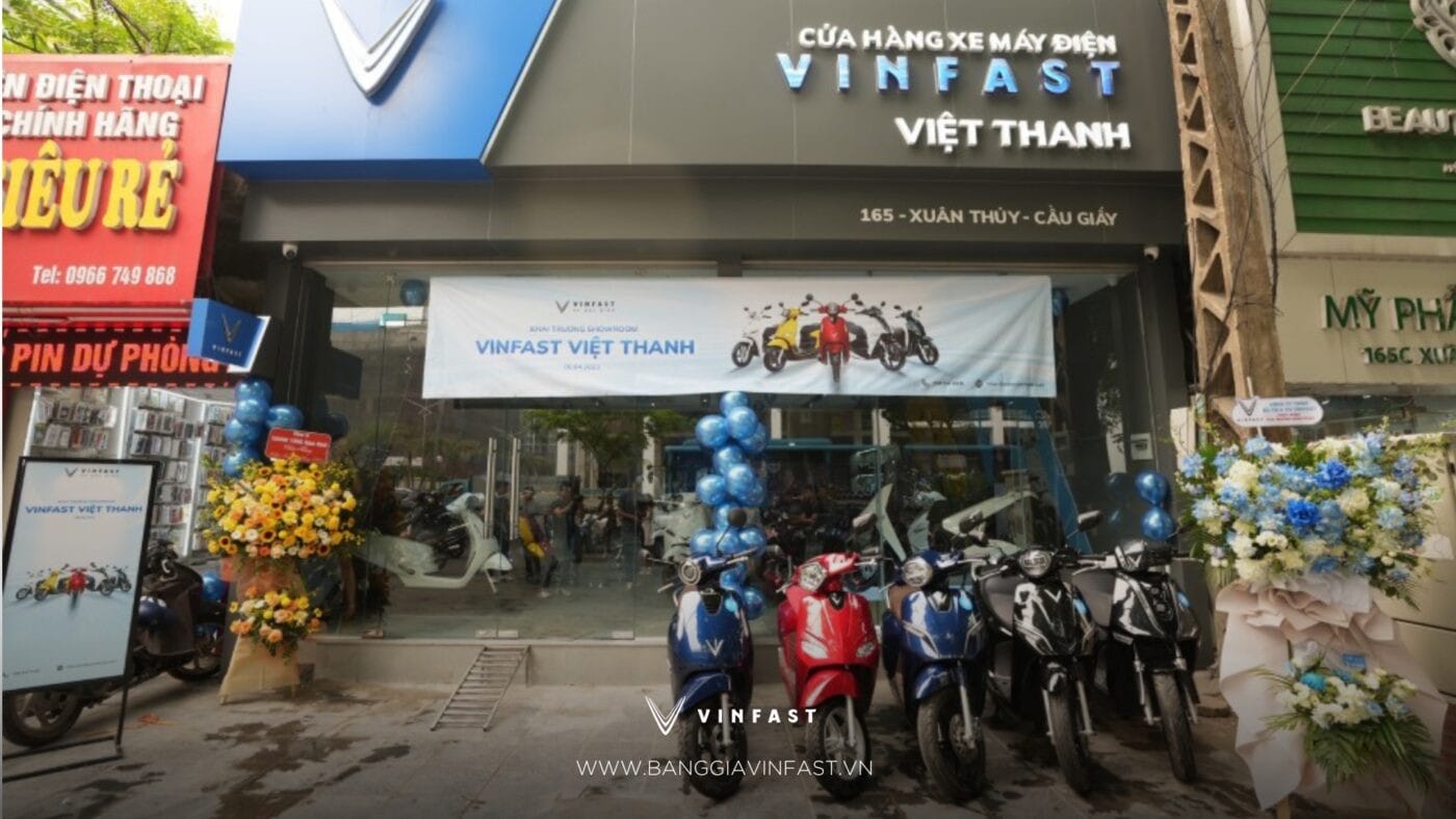 Đại lý xe điện VinFast Việt Thanh tại Cầu Giấy
