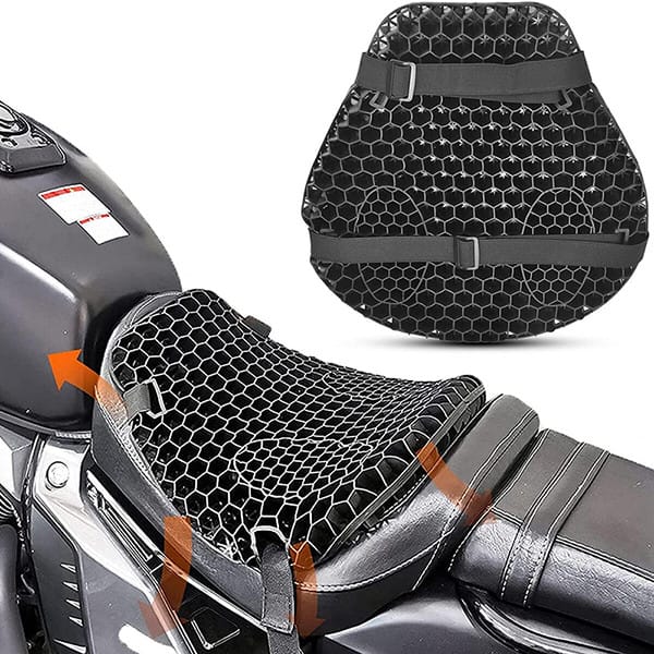 Đệm lót yên bơm hơi hiện đại giúp phân tán áp lực hiệu quả