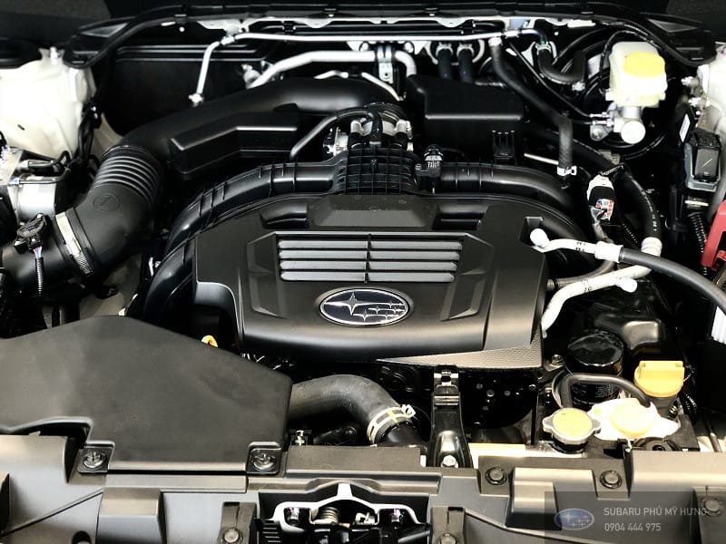 Động cơ Boxer mạnh mẽ trên xe Subaru 5 chỗ