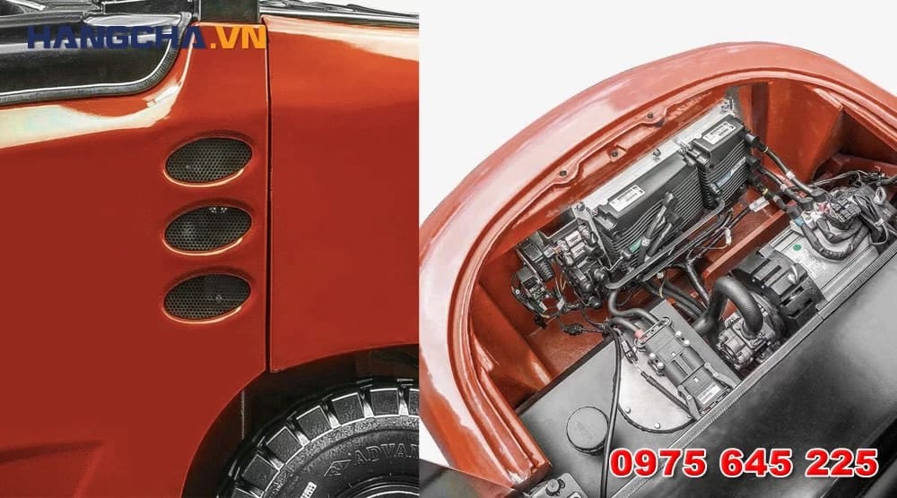 Động cơ xe nâng điện 5 tấn hiệu suất cao, tiết kiệm năng lượng