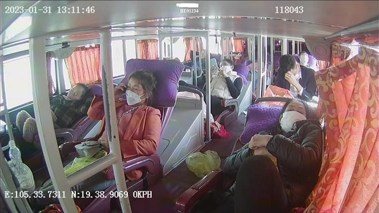 Dữ liệu camera hành trình giám sát tình trạng quá tải