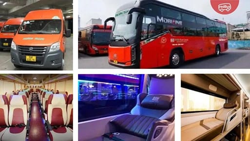 Ghế giường nằm tiện nghi trên xe Phương Trang phục vụ tuyến Rạch Giá
