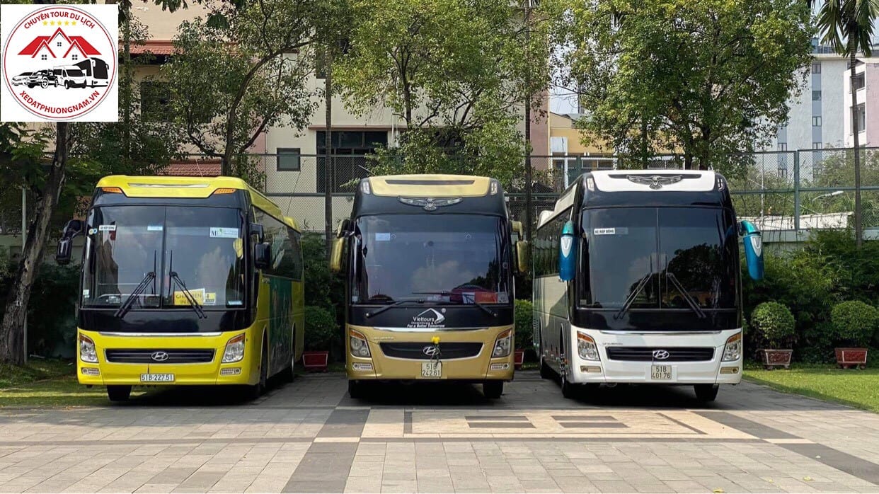 Ghế ngồi thoải mái bên trong xe khách 45 chỗ cho chuyến đi dài