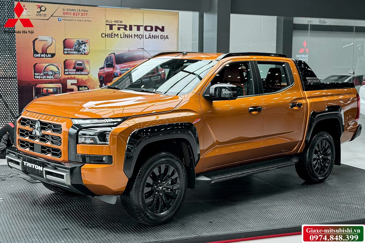 Giá xe bán tải Mitsubishi Triton Athlete 4WD AT 2025 – Mạnh mẽ và cao cấp