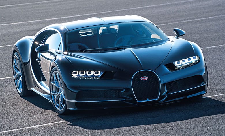 Giá xe Bugatti Chiron trên thị trường