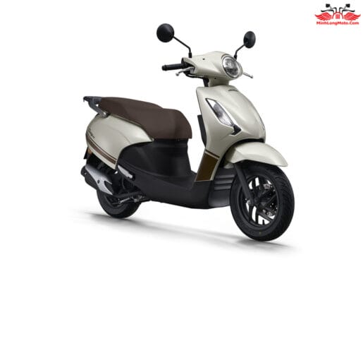 Giá xe Spacy 125 mới nhất phiên bản tiêu chuẩn màu trắng