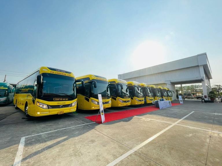 Giao diện đặt vé trực tuyến của nhà xe Tuấn Hưng dễ sử dụng
