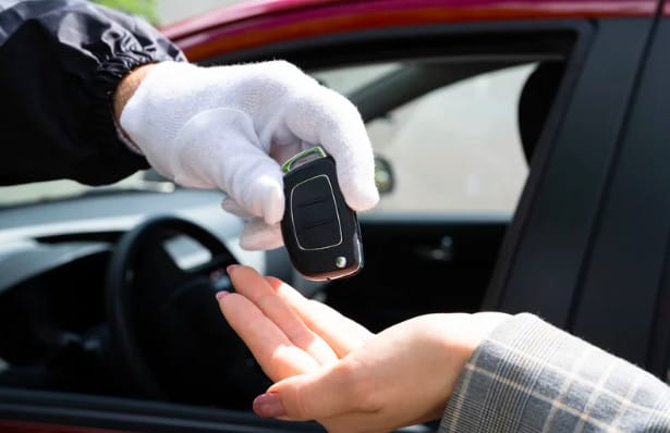 Giao diện tìm kiếm và lựa chọn xe cho thuê tự lái 400k
