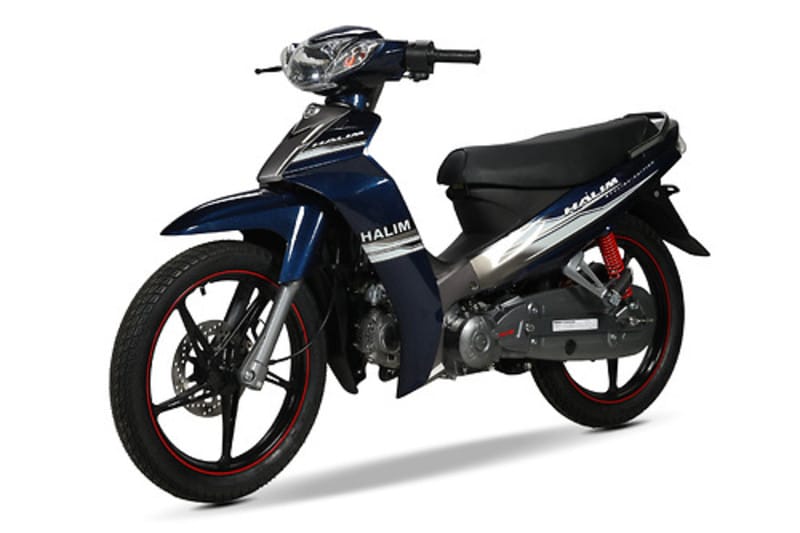 Halim Sirius 50cc - mẫu xe máy 50cc cho học sinh cấp 3 với phong cách thể thao và thiết kế góc cạnh