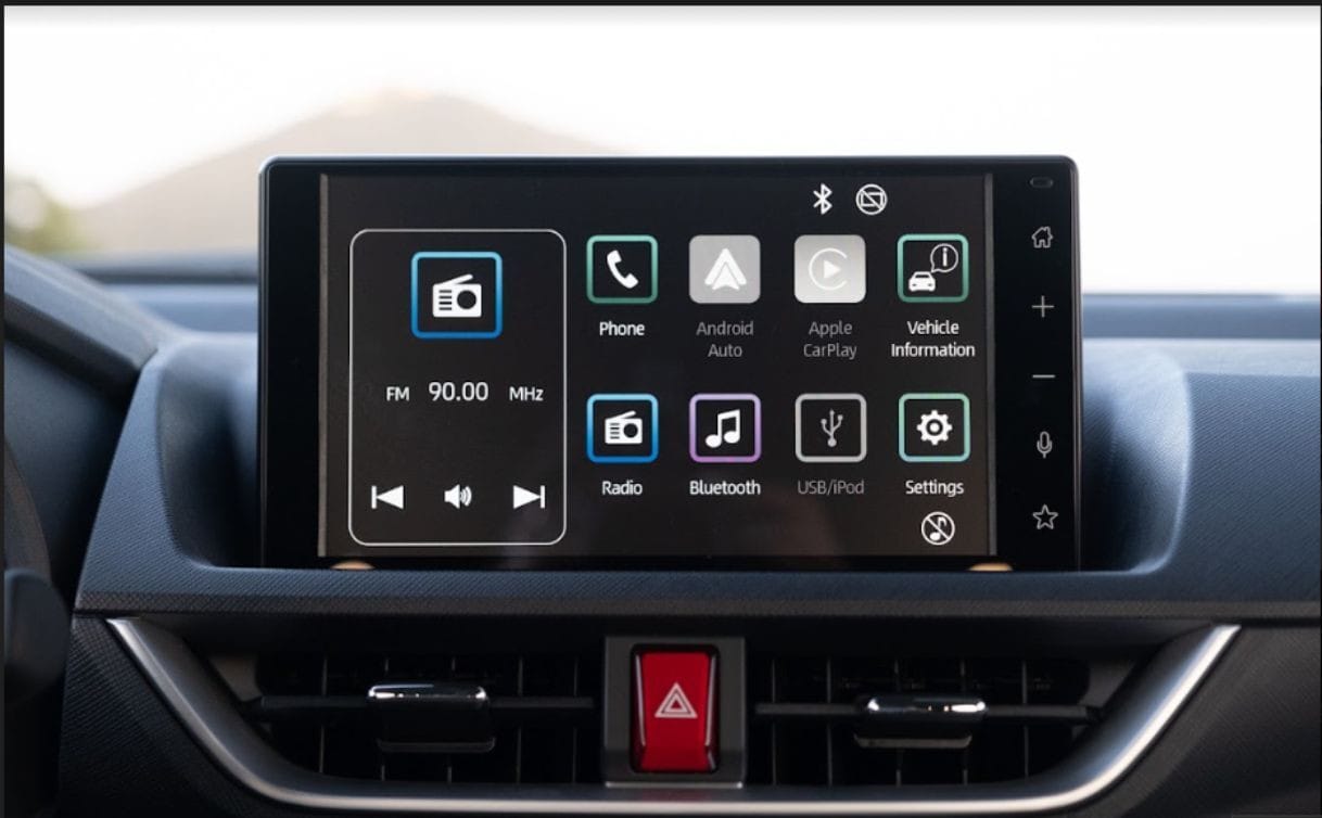 Hệ thống giải trí thông minh trên Toyota Veloz 7 chỗ