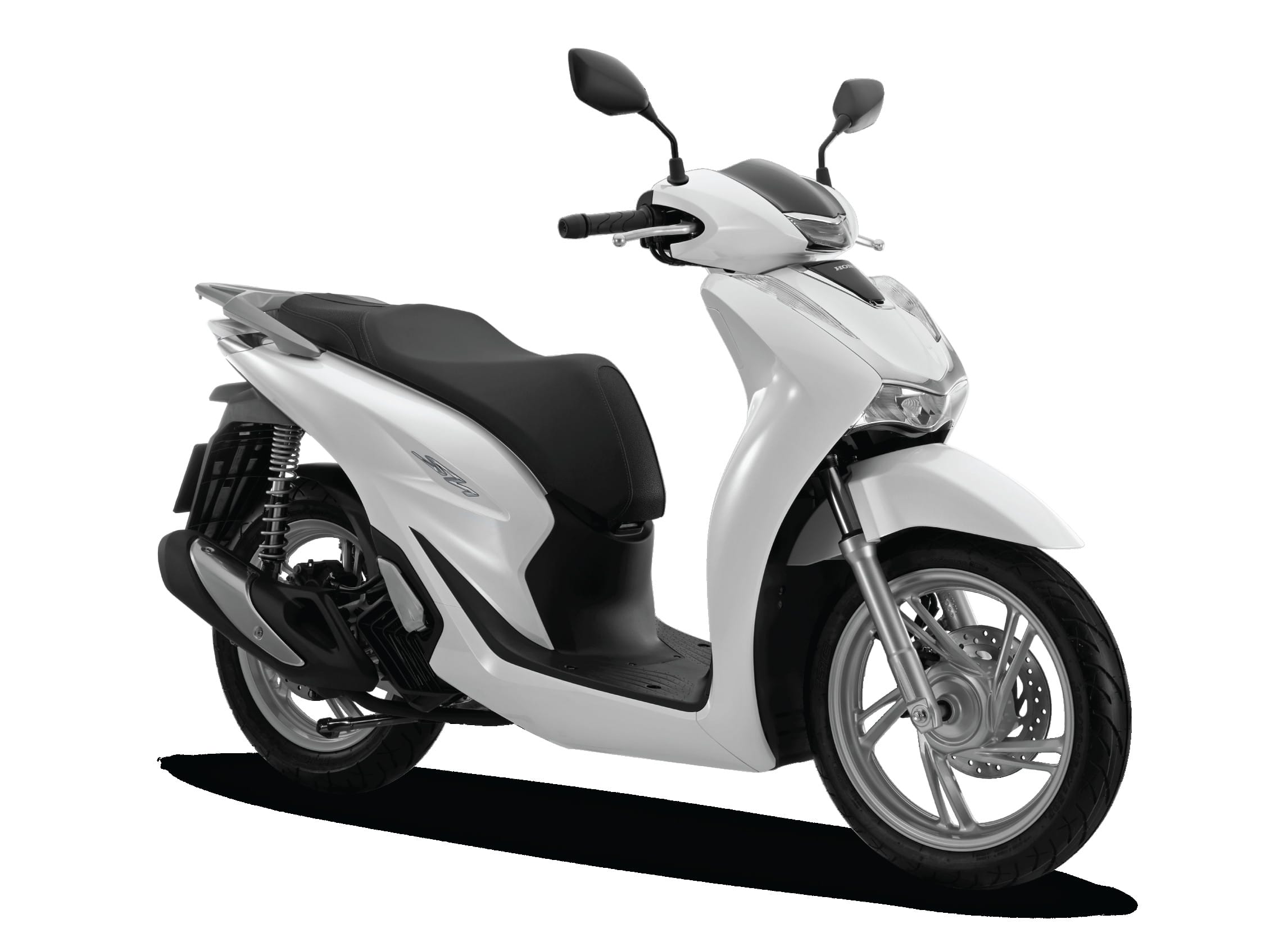 Honda SH 125i phiên bản Tiêu chuẩn màu Trắng đen