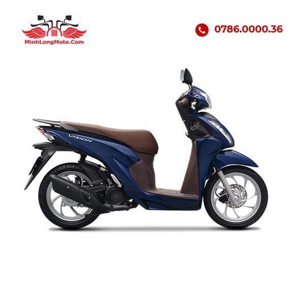 Honda Vision 2024 Cao cấp Xanh đen