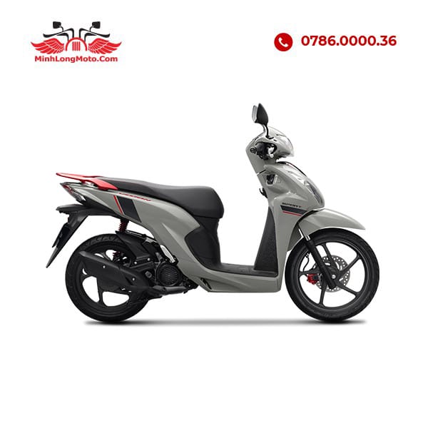 Honda Vision 2024 Thể thao Xám đen