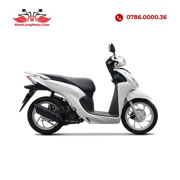 Honda Vision 2024 Tiêu chuẩn Trắng đen