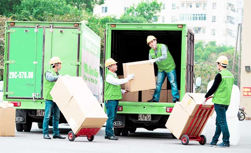 Kéo hàng hóa nặng nề cồng kềnh dễ dàng