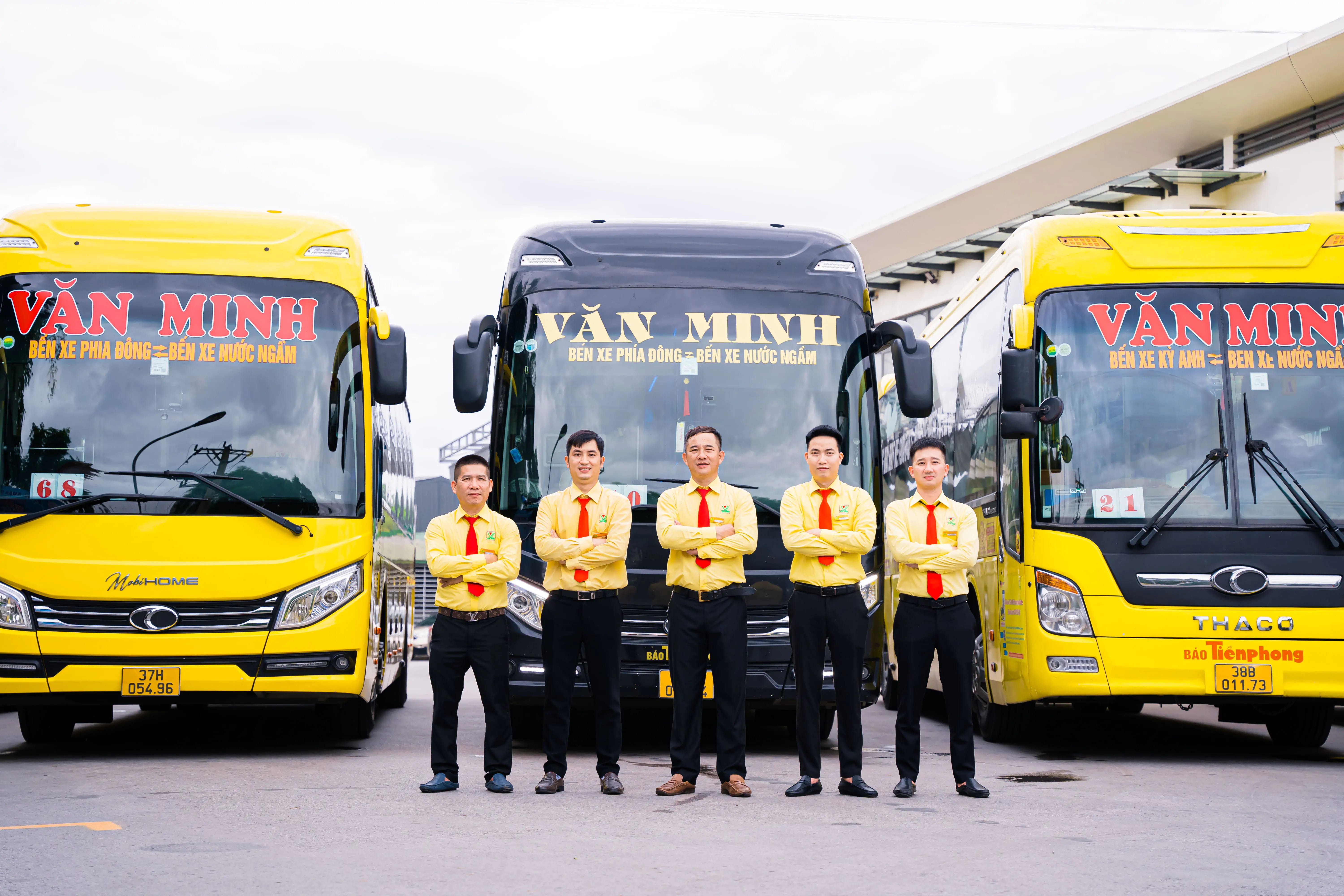 Khoang xe giường nằm Văn Minh Hà Nội tiện nghi và sạch sẽ