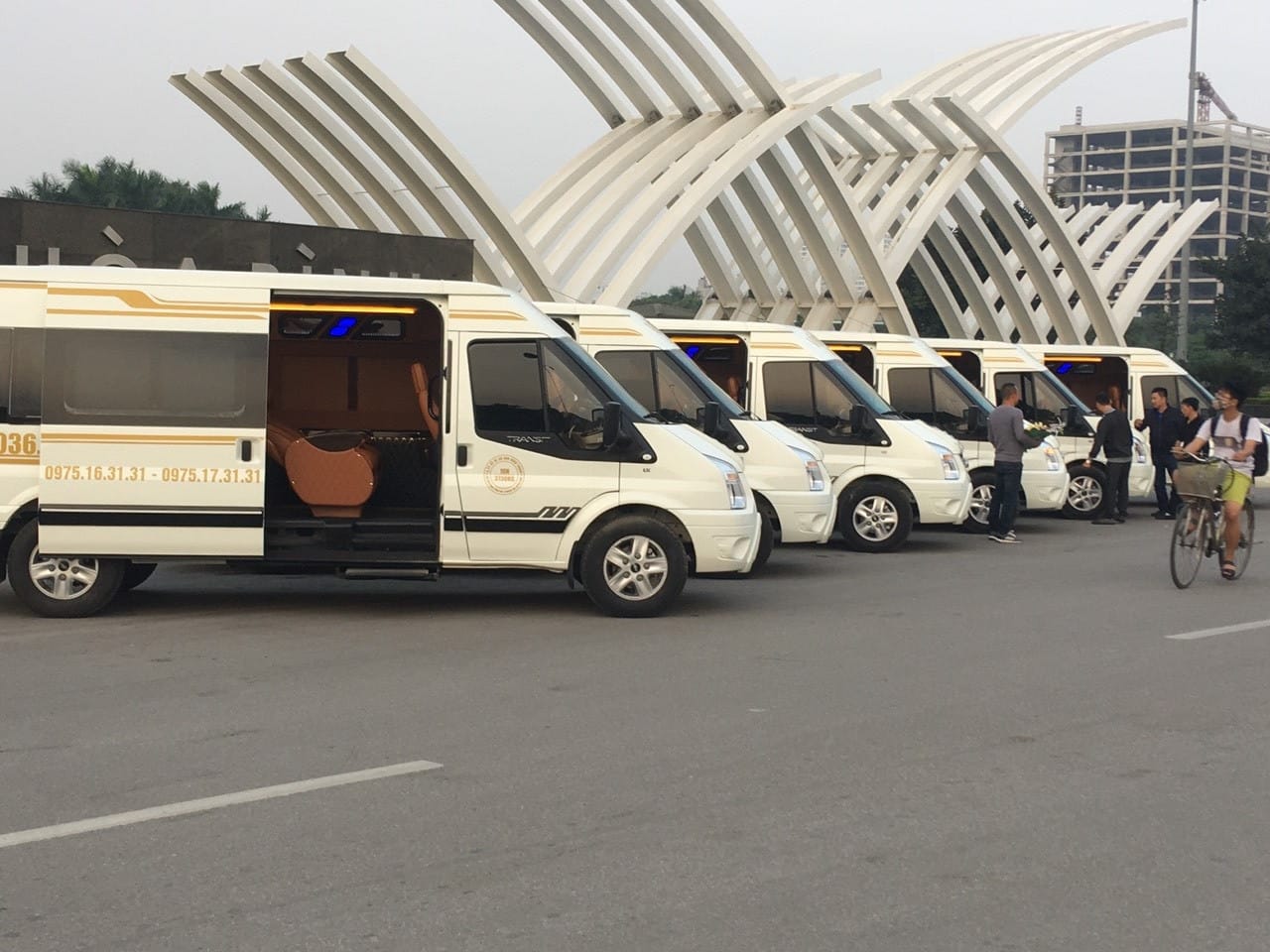 Không gian riêng tư của xe limousine Hà Nội Thái Bình