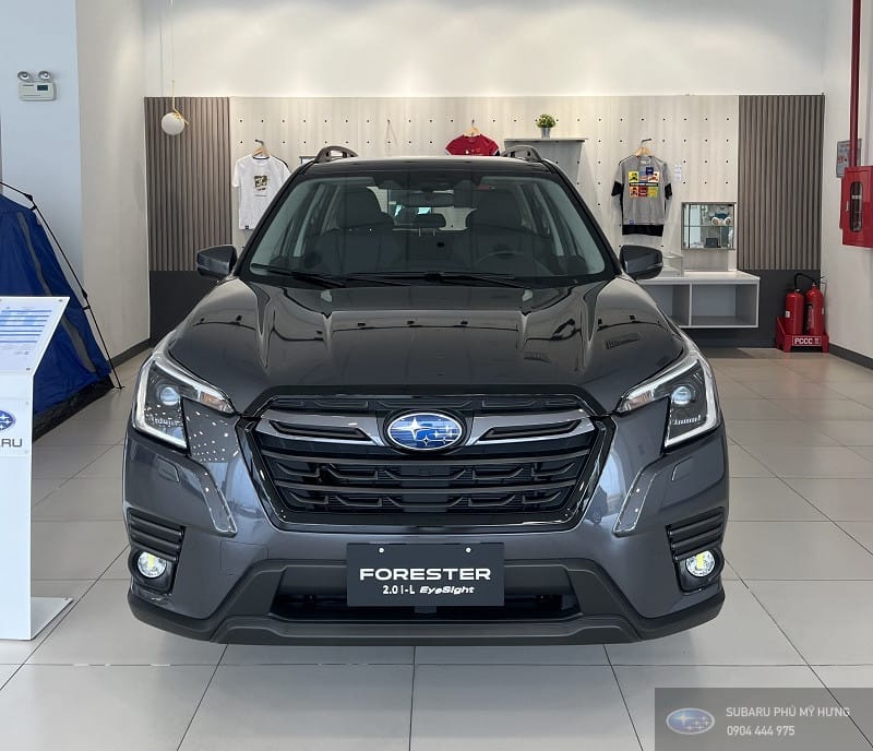 Màu xanh Cascade Green Silica của Subaru Forester 5 chỗ