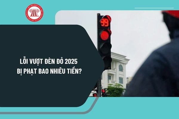 Minh họa xe ô tô vượt đèn đỏ tại ngã tư