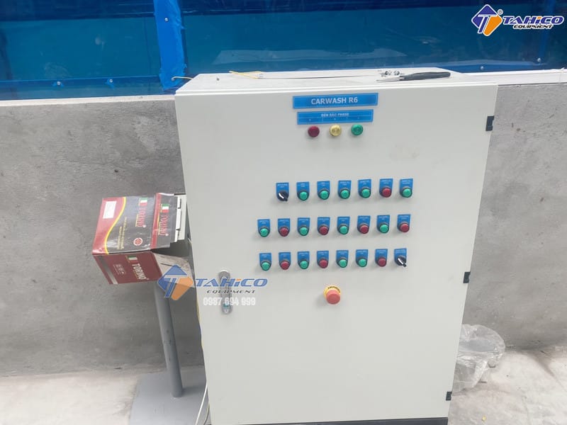 Mô hình rửa xe tự động cơ bản cho ô tô du lịch