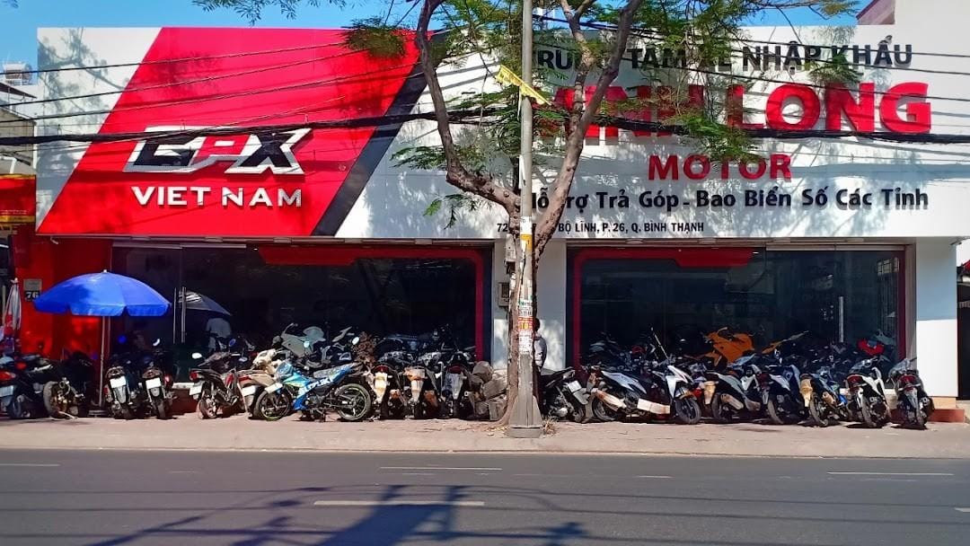 Một chi nhánh của Minh Long Motor tại khu vực Bình Thạnh, TP.HCM