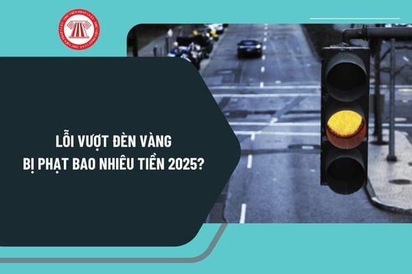 Người điều khiển phương tiện giao thông cần nắm rõ quy định về mức phạt vượt đèn vàng