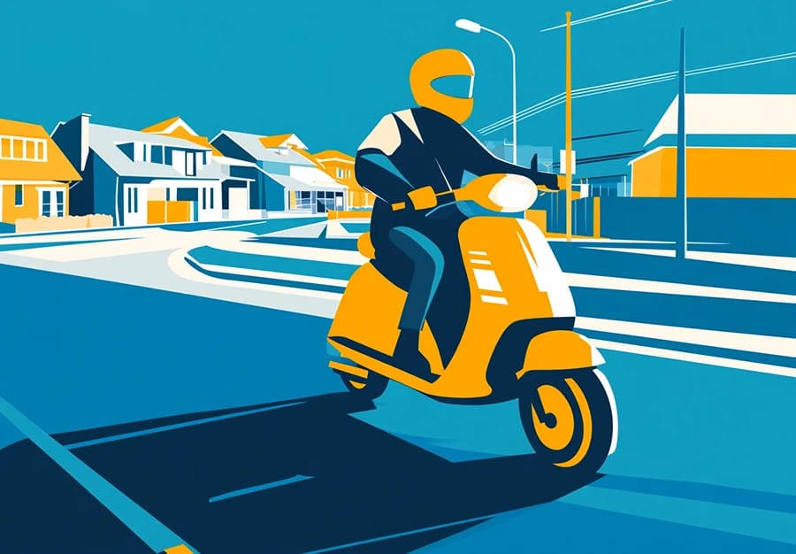 Người lái xe 50cc không cần bằng lái