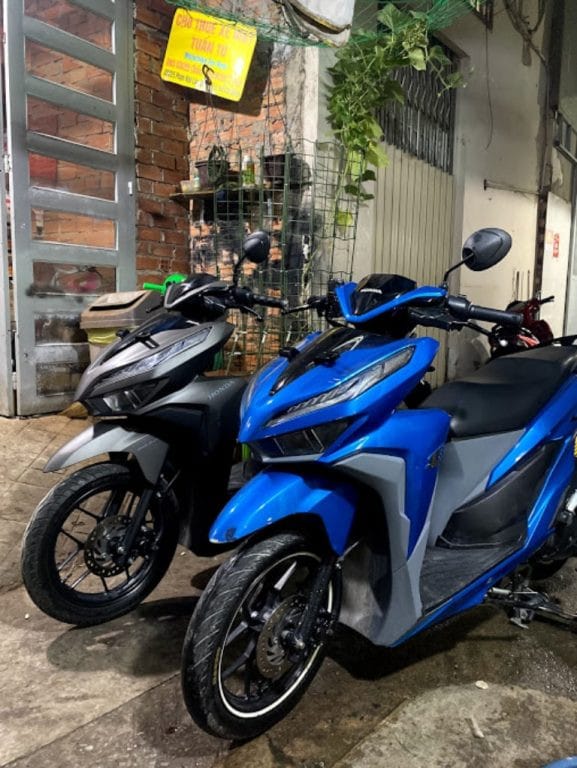 Những chiếc xe máy chất lượng được cung cấp cho khách hàng thuê tại Quận 1