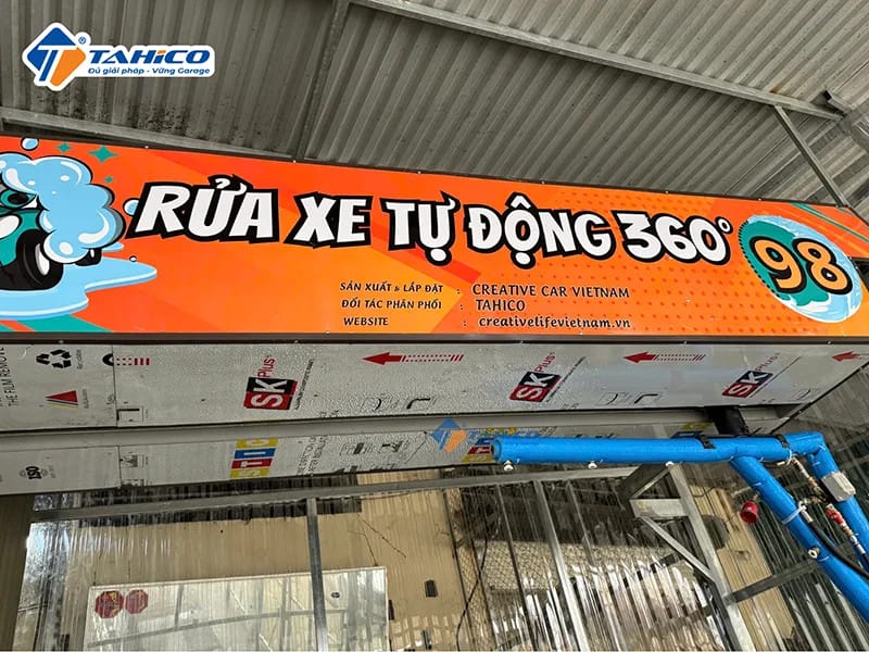 Nơi cung cấp thiết bị rửa xe ô tô tự động uy tín và chất lượng