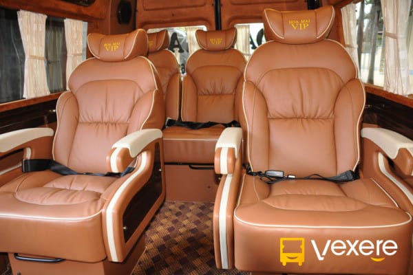 Nội thất xe limousine ghế ngồi tiện nghi