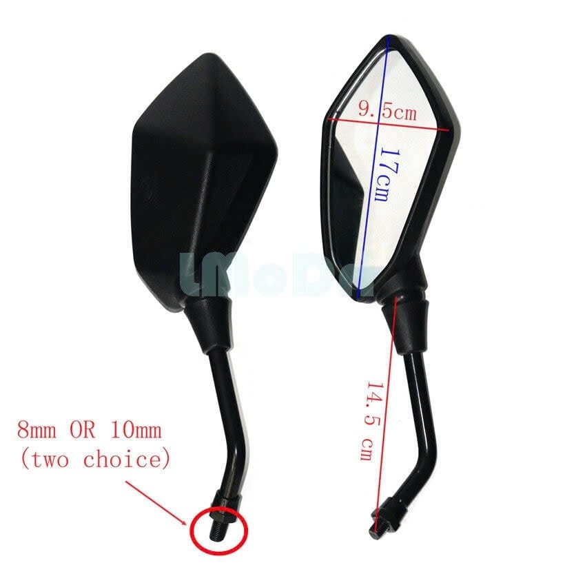 Quy định chuẩn về kích thước gương chiếu hậu xe máy cần tuân thủ khi tham gia giao thông