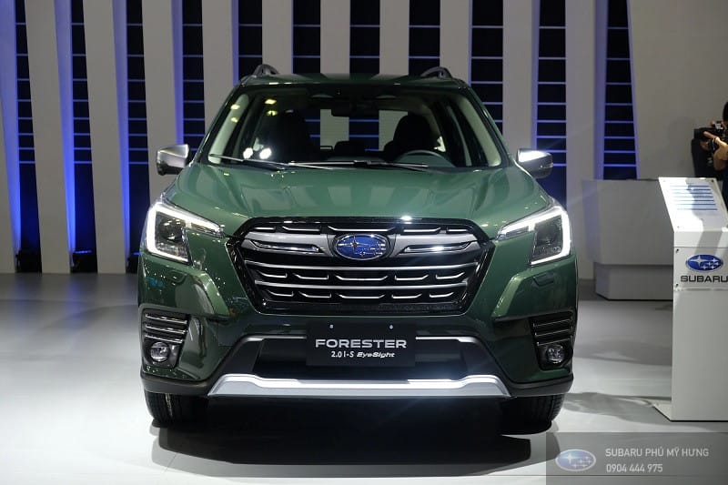 Thiết kế đầu xe Subaru Forester 5 chỗ facelift