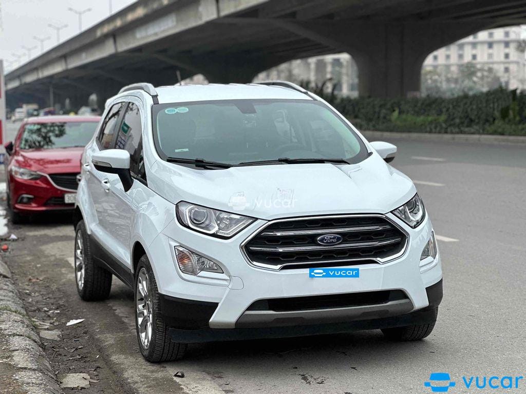 Thiết kế ngoại thất ấn tượng của mẫu xe Ford EcoSport, đại diện cho dòng xe 5 chỗ gầm cao cỡ nhỏ.