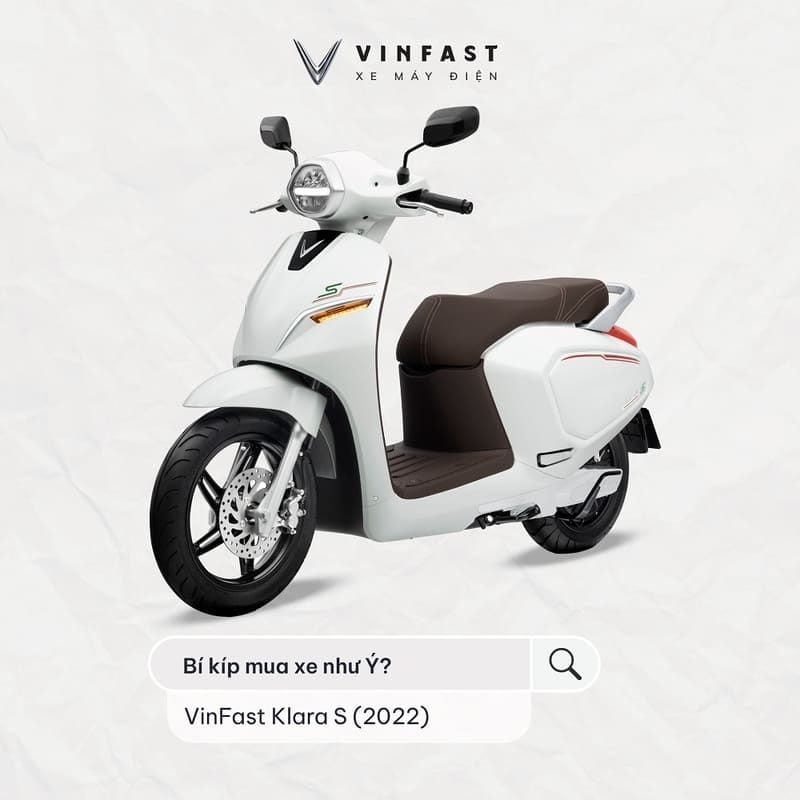 Thiết kế xe máy điện hiện đại cần bằng lái