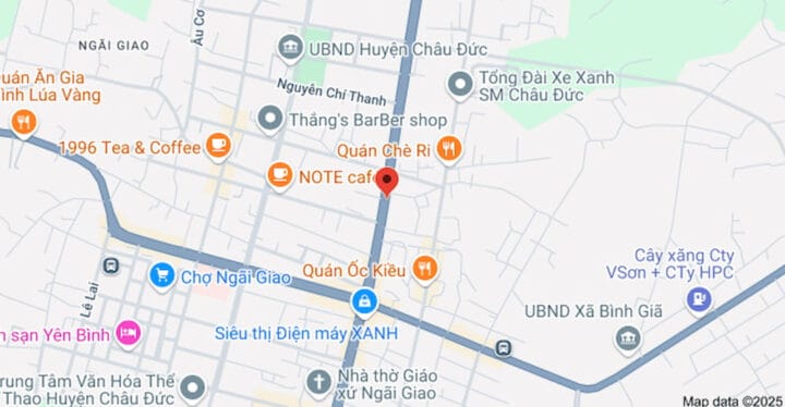 Trụ sở chính nhà xe Kim Mạnh Hùng tại Bà Rịa Vũng Tàu