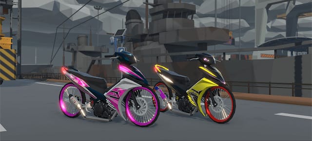 Tùy chỉnh xe máy trong game xe độ racing boy apk