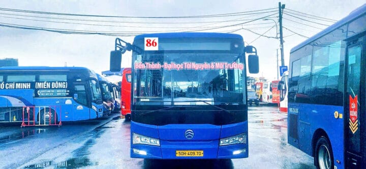 Xe bus hiện đại